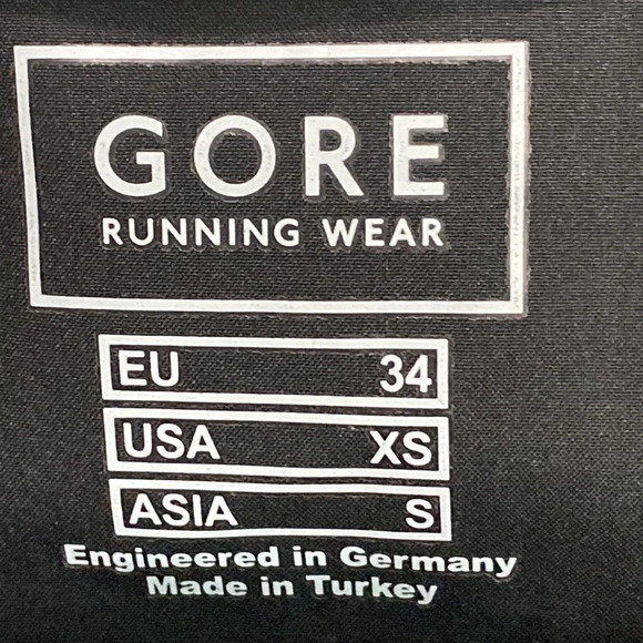 Gore Running Wear Women's Black Windstopper Long Sleeve Full Zip Jacket Size XS - Picture 7 of 8